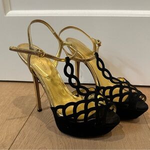 Sergio Rossi. Platform heels. Size 37. Worn but great condition!